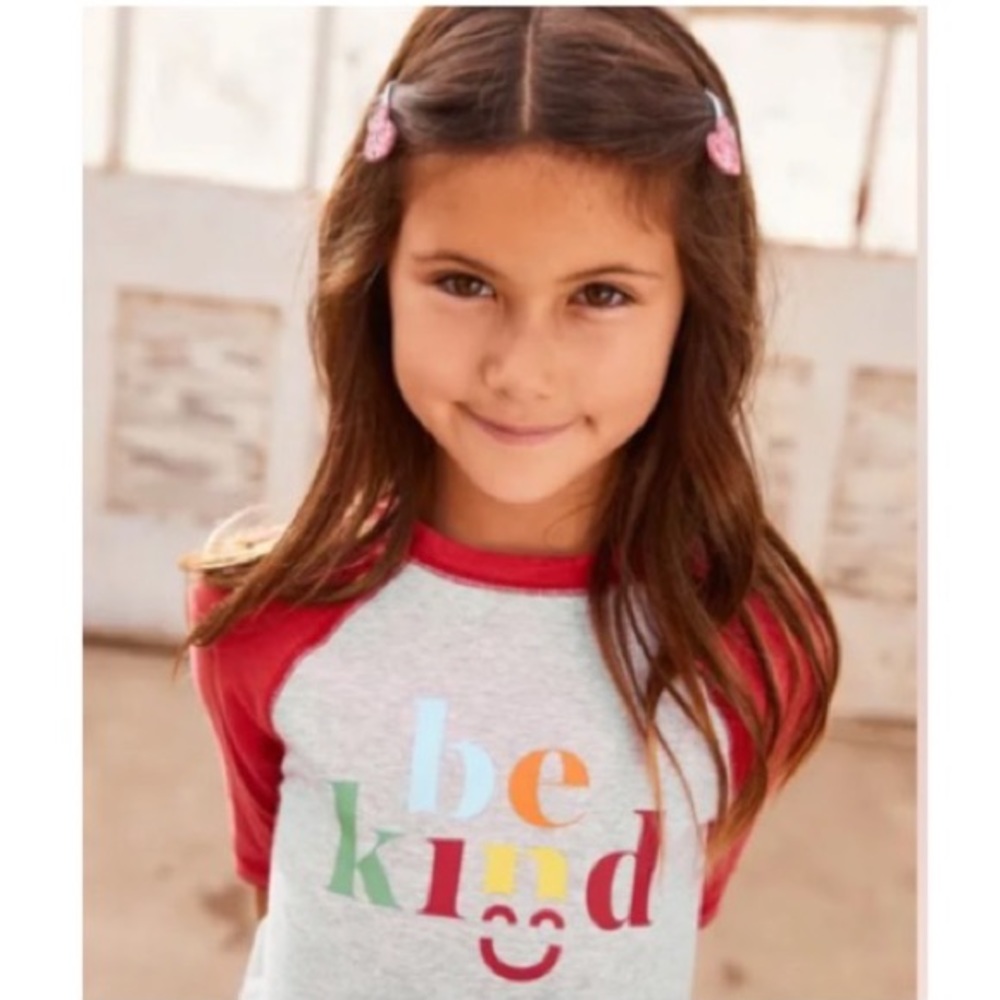 BOYS/GIRLS MATILDA JANE Brilliant Daydream Be Kind Ragland Tee SIZE 8 - Picture 2 of 6